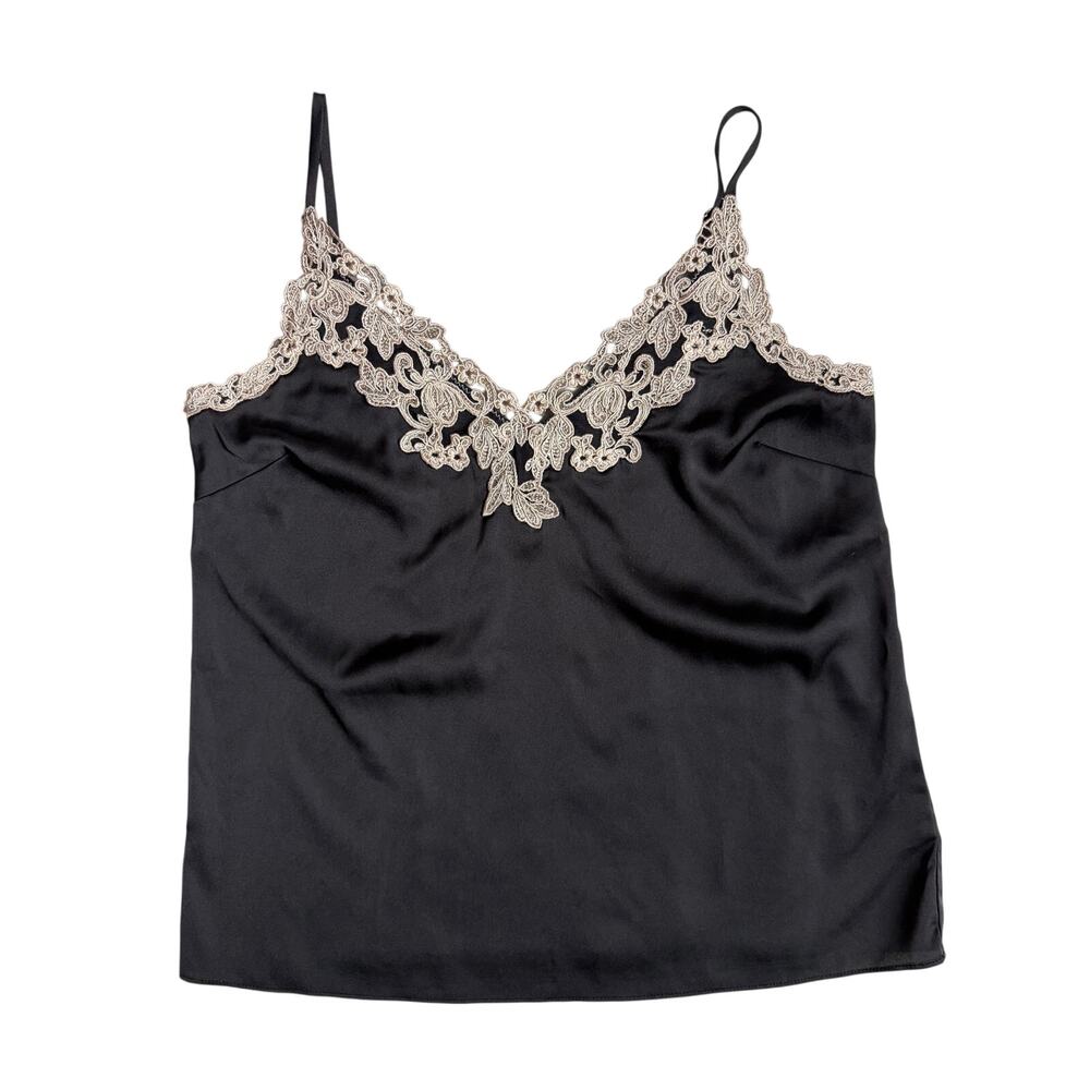 Express Downtown Cami (Black / Tan) - Extra Small